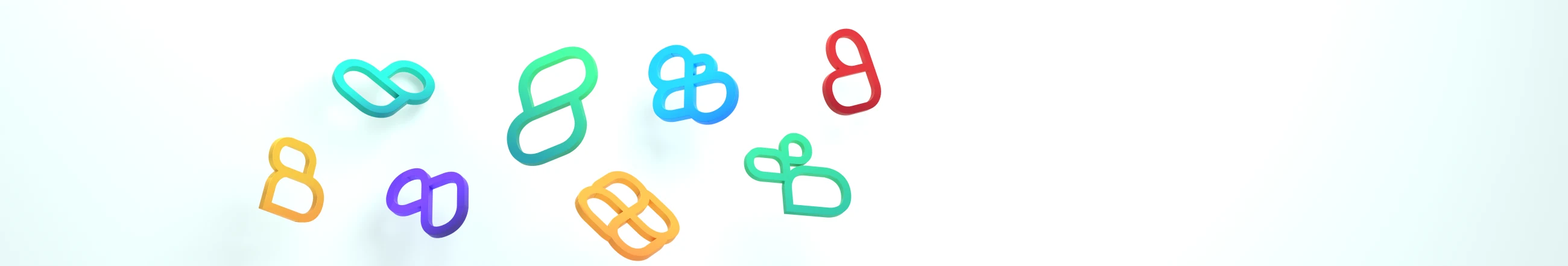 The LoopOS loop mark in full color across social banners