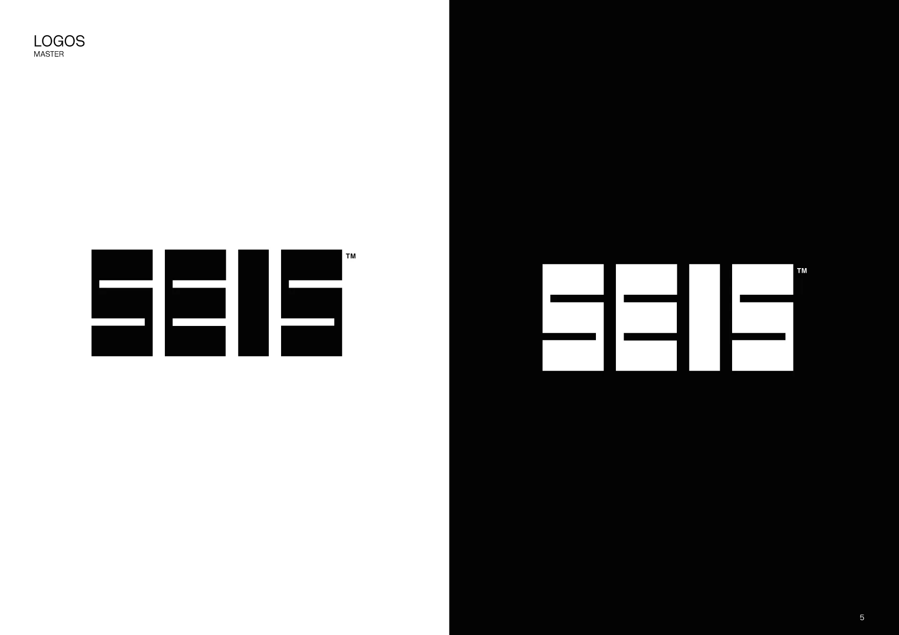 SEIS brand guidelines, page 05