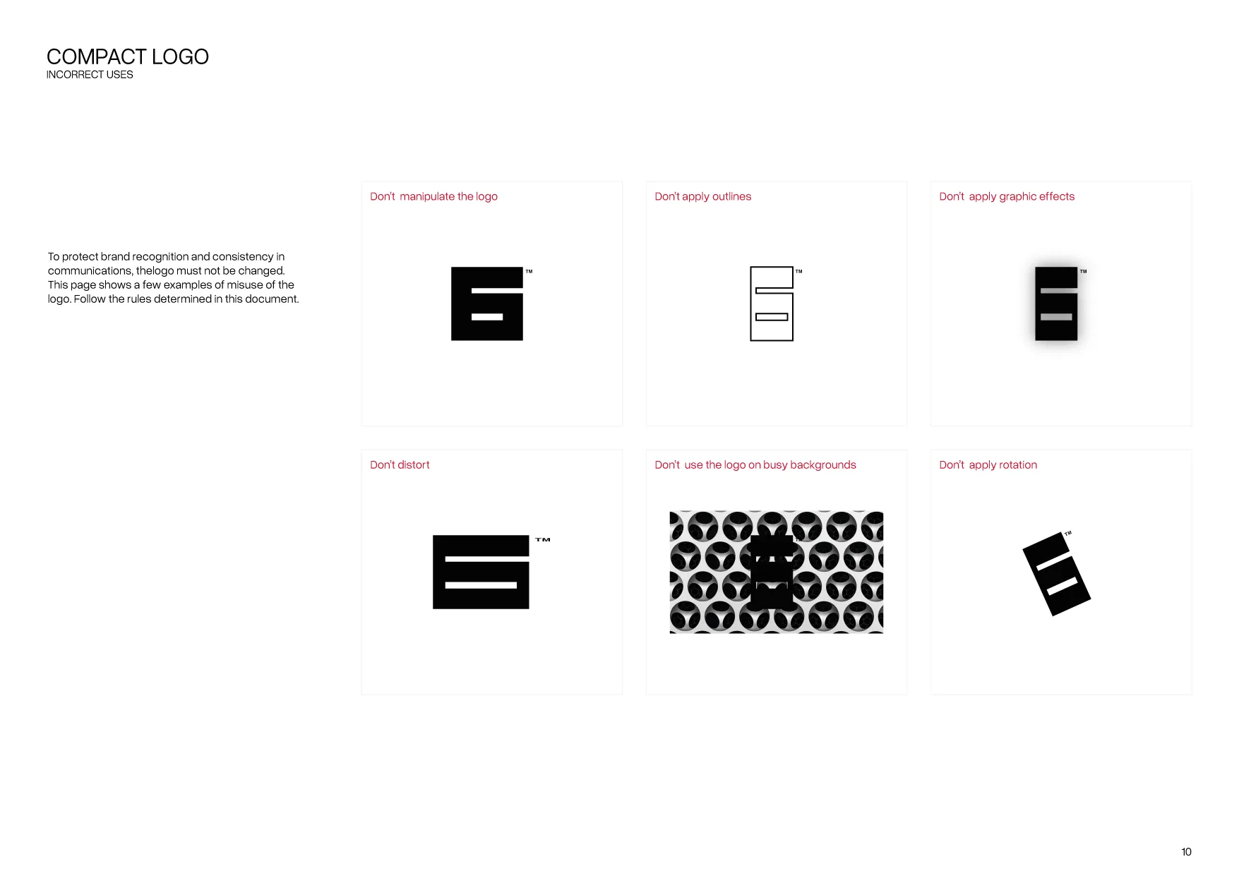 SEIS brand guidelines, page 10