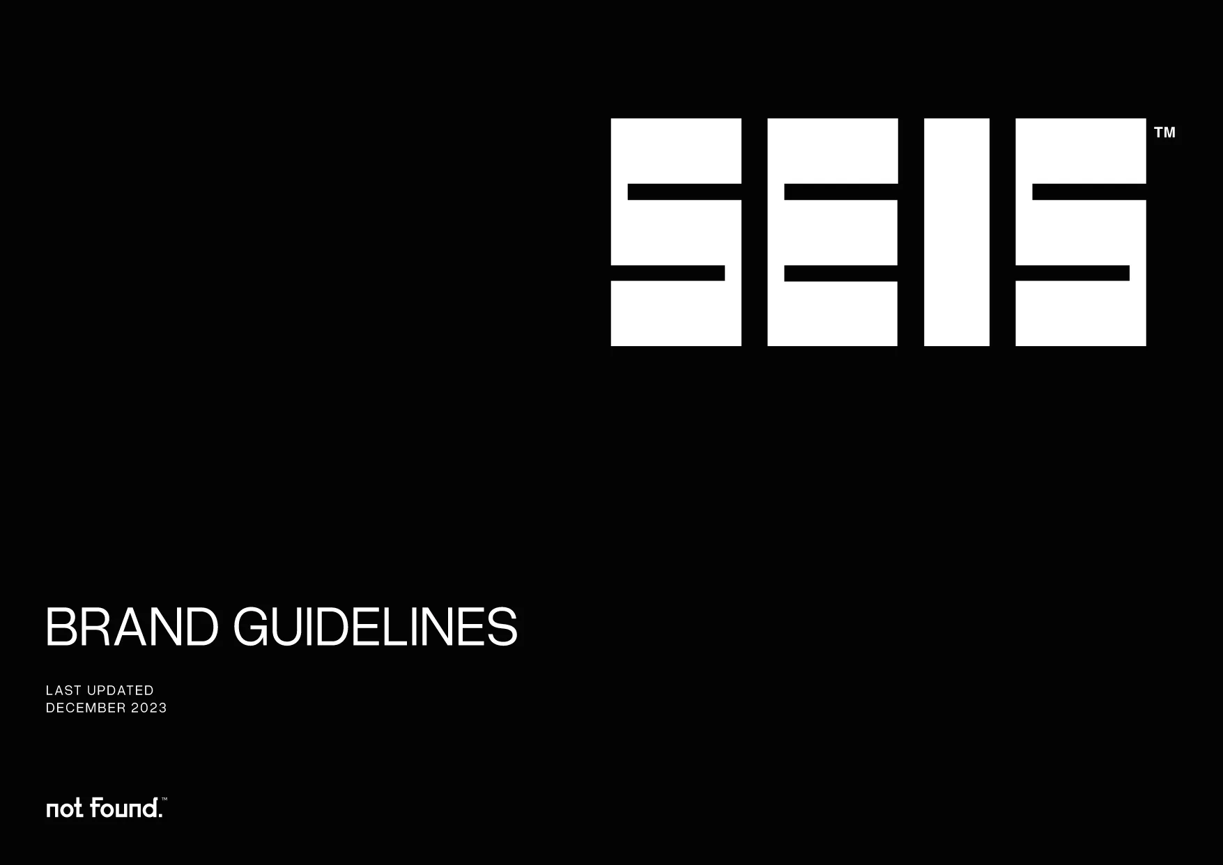 SEIS brand guidelines, page 33